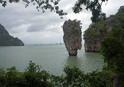Phang Nga bay and James Bond Island, Thailand