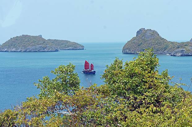 Exploring Ang Thong National Marine Park 🏝 Day Trip from Koh Phangan 