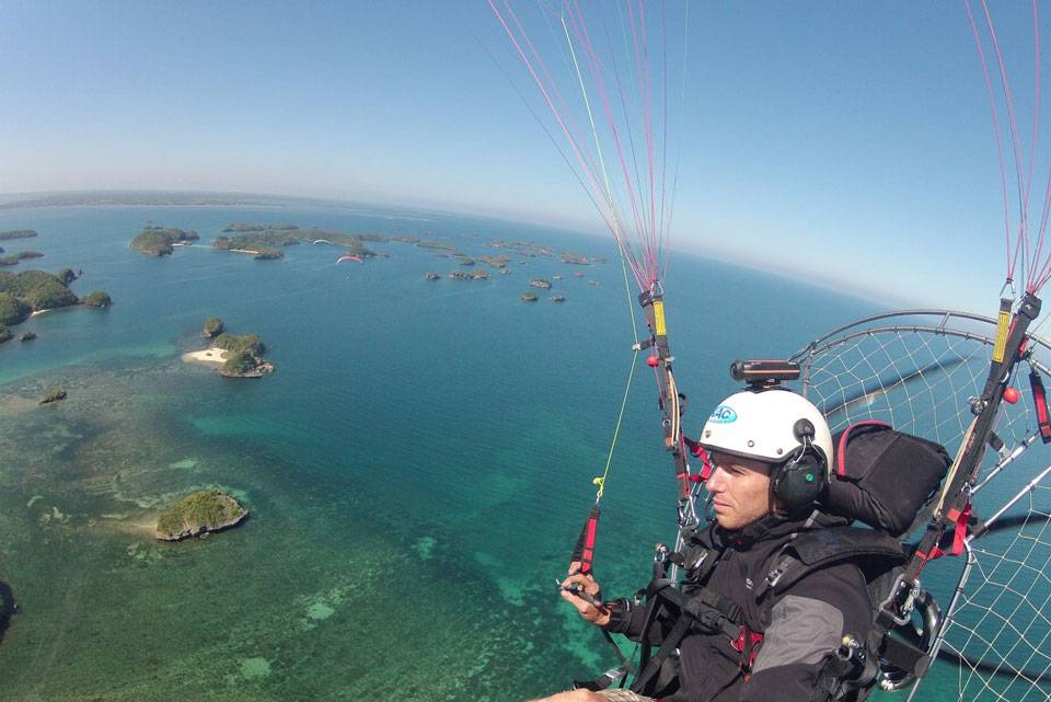 fly a paramotor in thailand