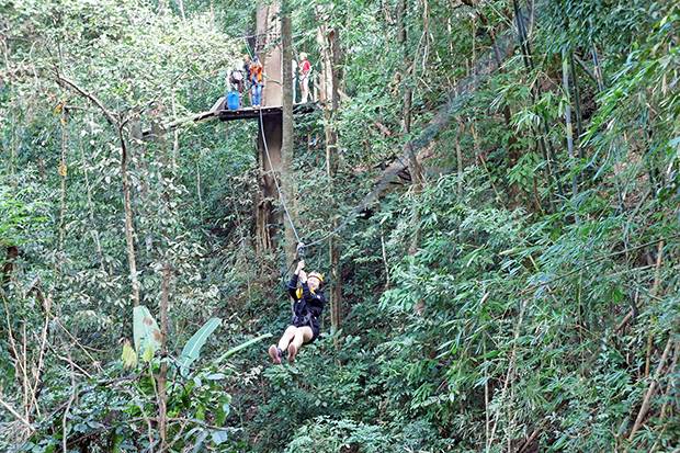 ziplines near chiang mai