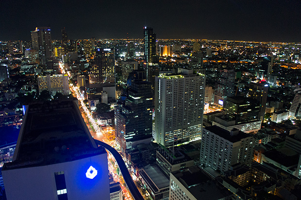 nighttime bangkok