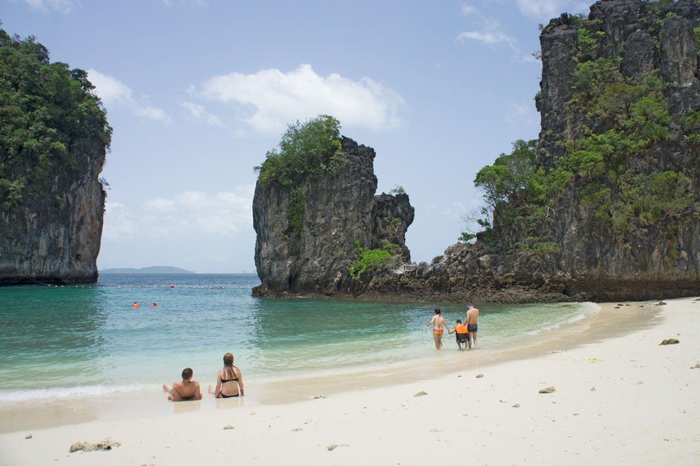 Beach at hong island